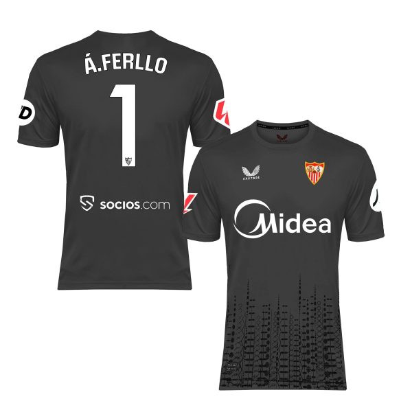 Sevilla Fan Shop – a. ferllo home torwarttrikot für kinder grau 2425 Kollektion – Exklusive Artikel für Sevilla-Fans Kollektion für Fans