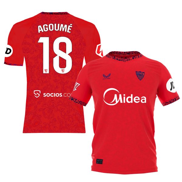 Sevilla Fan Shop – agoumé t-shirt auswärts für erwachsene 2425 Kollektion – Exklusive Artikel für Sevilla-Fans Kollektion für Fans
