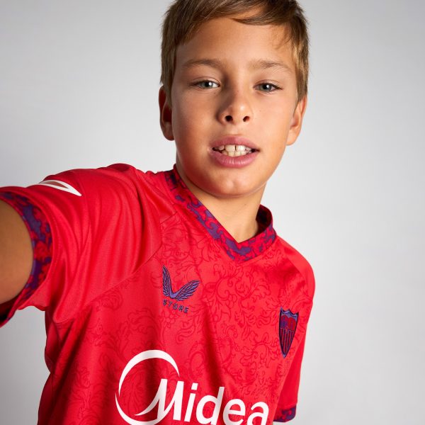 Sevilla Fan Shop – auswärtstrikot jungs 2425 Kollektion – Exklusive Artikel für Sevilla-Fans Kollektion für Fans