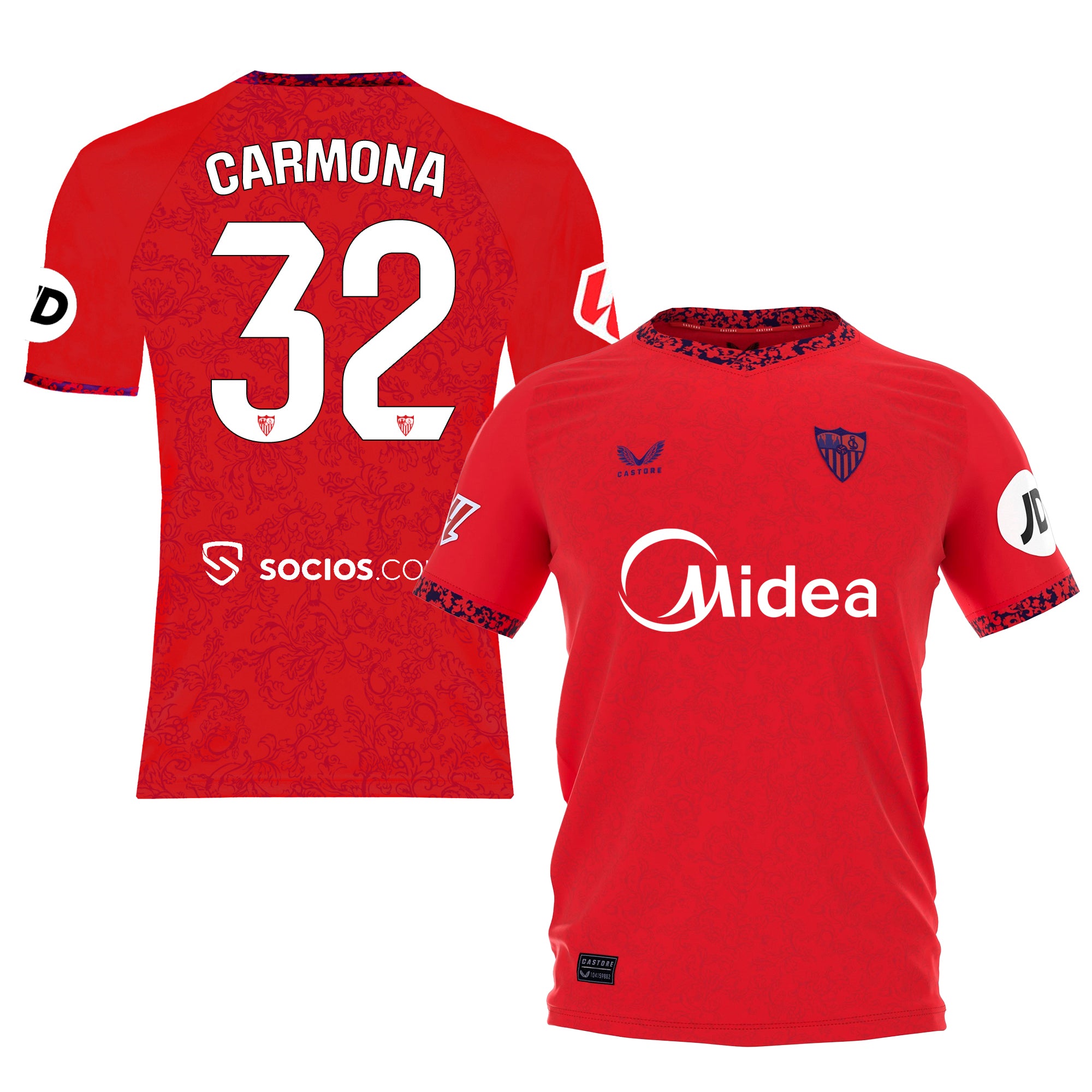 Sevilla Fan Shop – carmona erwachsene auswärtstrikot 2425 Kollektion – Exklusive Artikel für Sevilla-Fans Kollektion für Fans