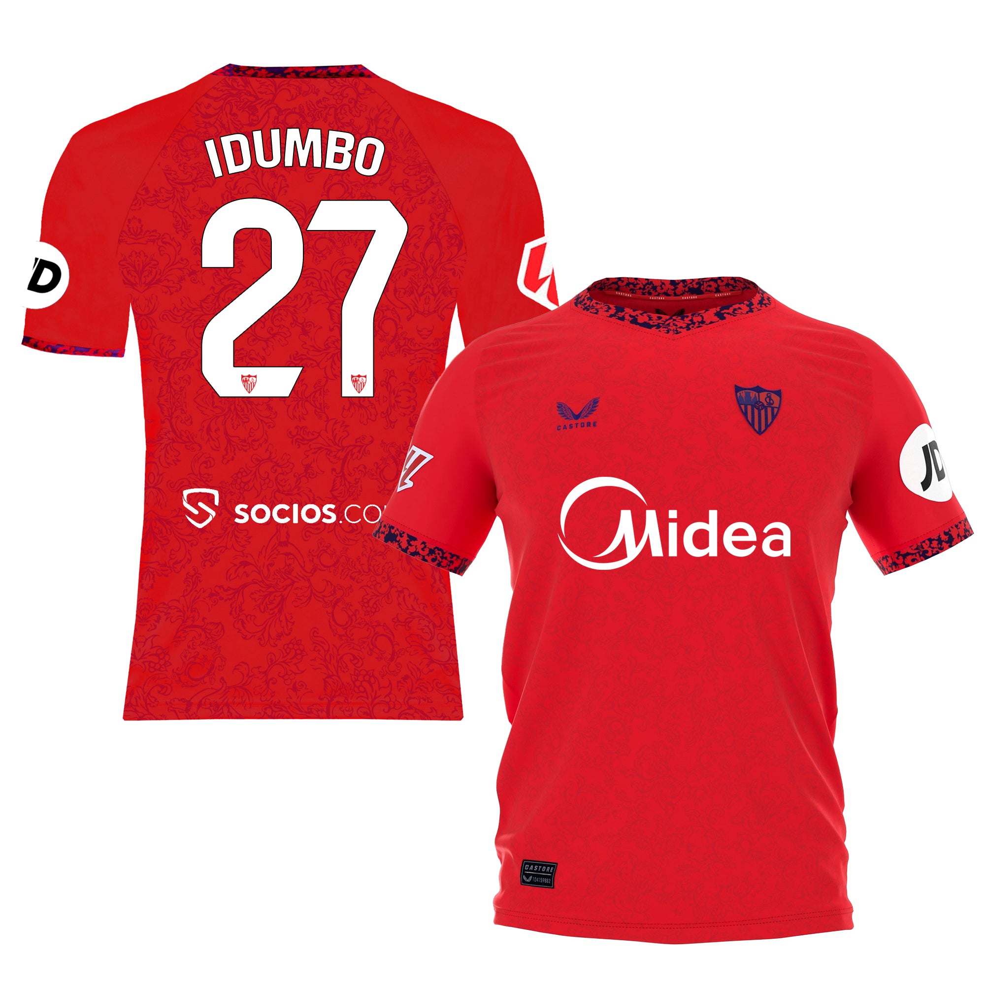 Sevilla Fan Shop – idumbo t-shirt away erwachsene 2425 Kollektion – Exklusive Artikel für Sevilla-Fans Kollektion für Fans