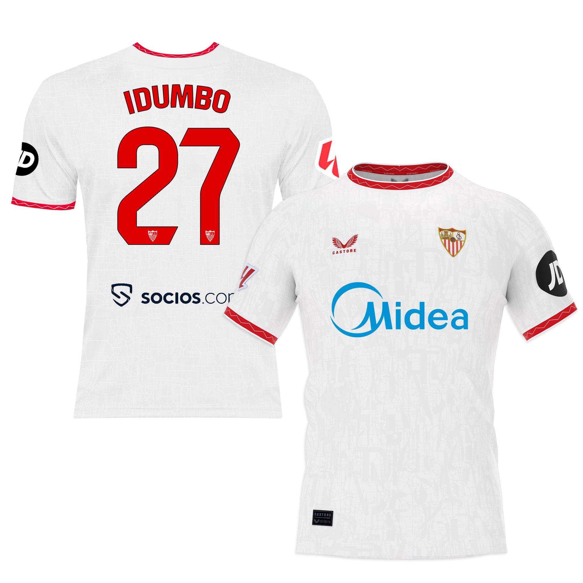 Sevilla Fan Shop – idumbo t-shirt home erwachsene 2425 Kollektion – Exklusive Artikel für Sevilla-Fans Kollektion für Fans