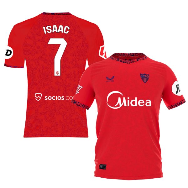 Sevilla Fan Shop – isaac auswärtstrikot 2425 für erwachsene Kollektion – Exklusive Artikel für Sevilla-Fans Kollektion für Fans