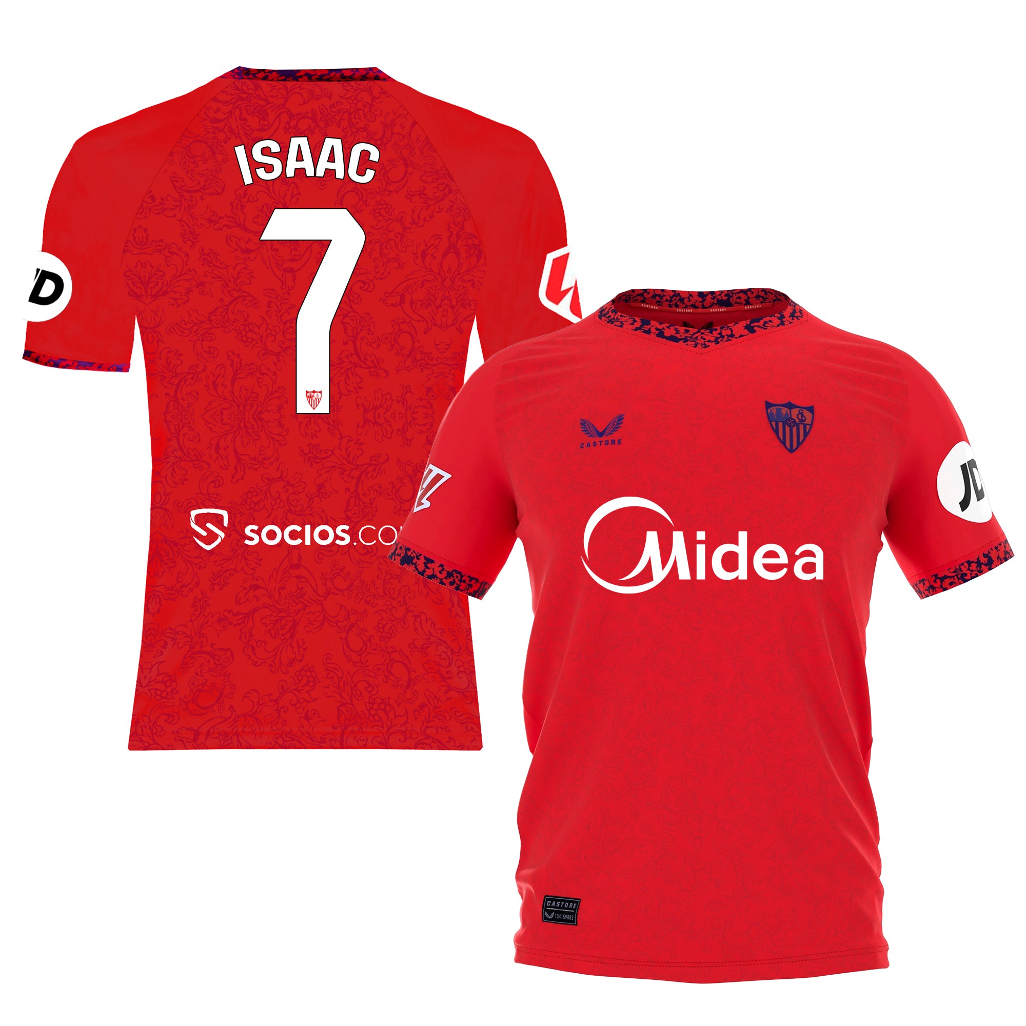 Sevilla Fan Shop – isaac auswärtstrikot 2425 für erwachsene Kollektion – Exklusive Artikel für Sevilla-Fans Kollektion für Fans