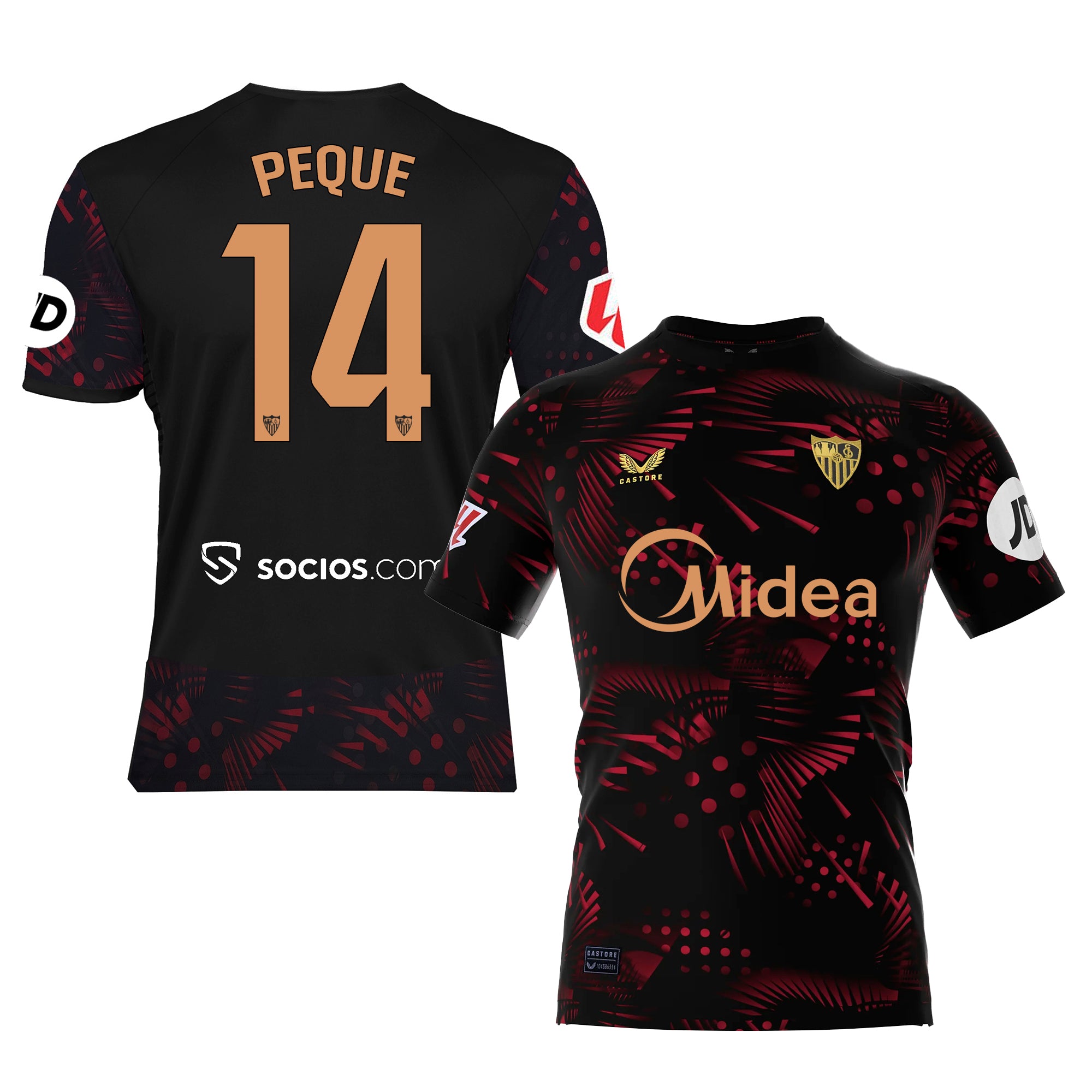 Sevilla Fan Shop – kleines drittes t-shirt für erwachsene 2425 Kollektion – Exklusive Artikel für Sevilla-Fans Kollektion für Fans