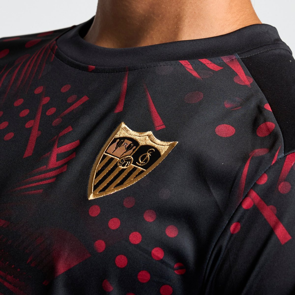 Sevilla Fan Shop – kleines schwarzes third-jungen-t-shirt 2425 Kollektion – Exklusive Artikel für Sevilla-Fans Kollektion für Fans