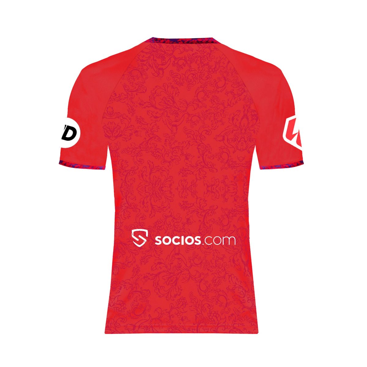 Sevilla Fan Shop – rotes damen-auswärtstrikot 2425 Kollektion – Exklusive Artikel für Sevilla-Fans Kollektion für Fans